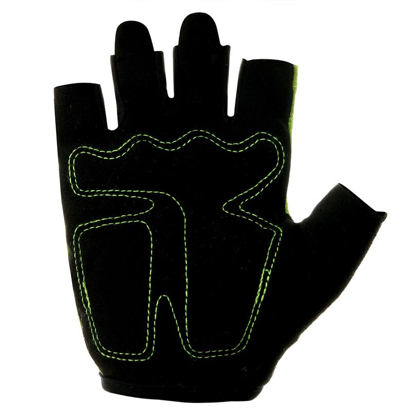 Fiets handschoenen fiets handschoen mtb guantes ciclismo luva gants velo route heren dames zwart/groene fiets handschoenen