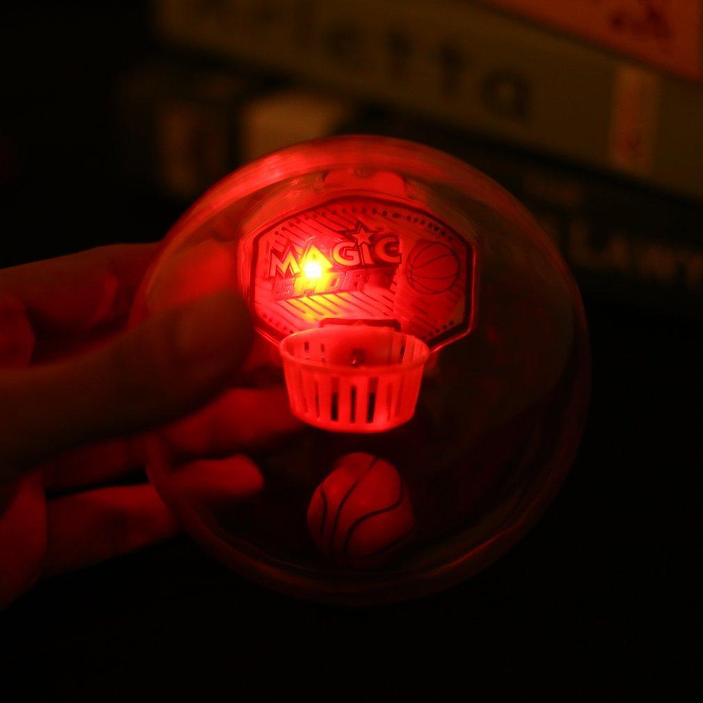 Handheld Electronic Basketball Game with LED Light & Sounds Reducing Pressure LN