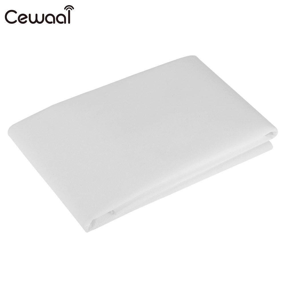 Pantalla de proyector Cewaal 16:9, pantalla de proyección compacta suave y plegable para aulas, tela blanca
