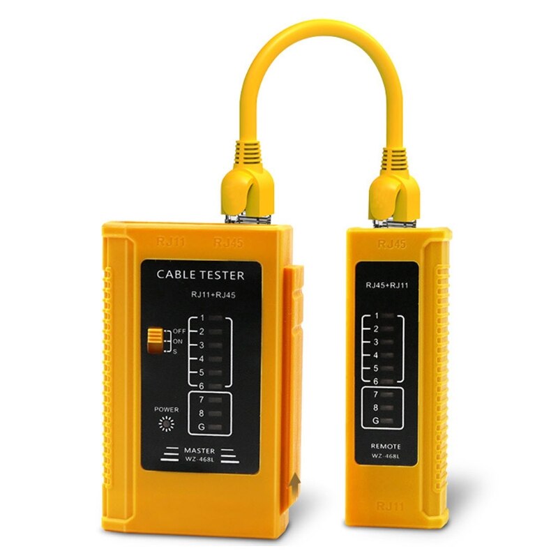 Multifunction Networks Cable Tester Line Measuring Instrument Portable Test Tool Electrical Instrumentation Network Analyzer
