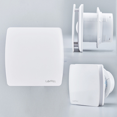 6inch Ventilation Fan Low Noise 220V Ventilation Home Bathroom Kitchen Bedroom Toilet Wall Silent Exhaust Fan