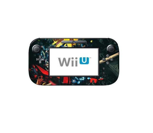 Game Vinyl Skin Sticker Protector for Nintendo Wii U and controller skins Stickers: Wii U Gamepad-410