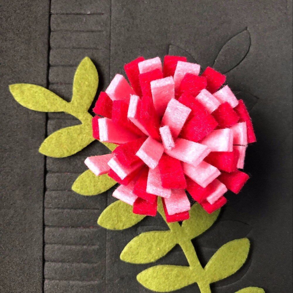 Blad sterven voor papier en quilten ambachten 15.8mm dikke 120*180mm SMR-FL0055