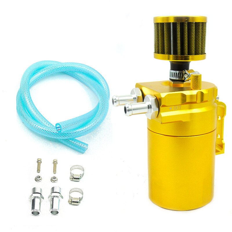 SPSLD-tanque de depósito de aceite de aluminio, accesorio con filtro de aire, Universal, 300ML: GOLD