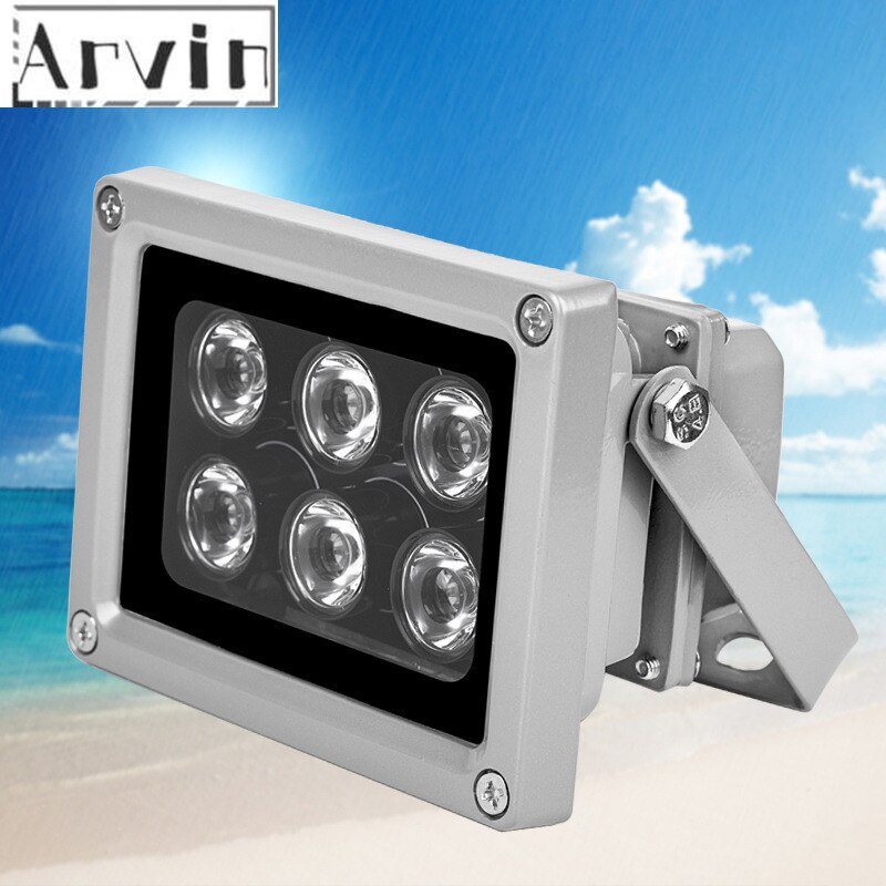 IP65 Waterproof Array IR Illuminator Infrared Lamp 6IR LEDS Light Illuminator Infrared Lamp Night Vision for CCTV IP Camera