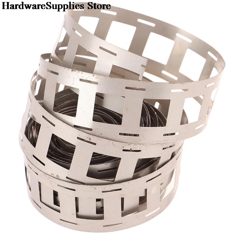 1 Meter Pure Nickel Tab Strip For 18650 Li-ion Battery Nickel Belt Lithium Battery Ni Belt 2P 0.15mm*27mm