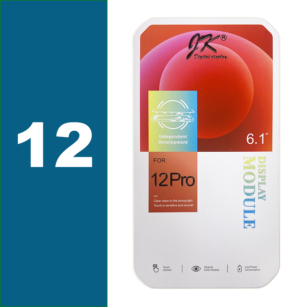 JK series For iPhone X LCD Xs XR 11 12 13 LCD Display Touch Screen Digitizer Assembly No Dead Pixel Replacement Parts TRUE TONE: Skyblue