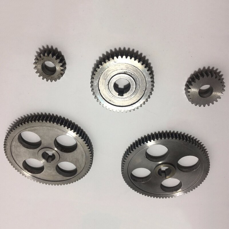 5 stk / sæt  cj0618 værktøjsmaskiner gear metal gear mikro-drejebænk gear metal skæreudstyr