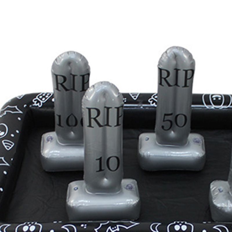 Shop. Inflatable Tombstone Headstone Ring Toss Game Halloween Party Props for Children
