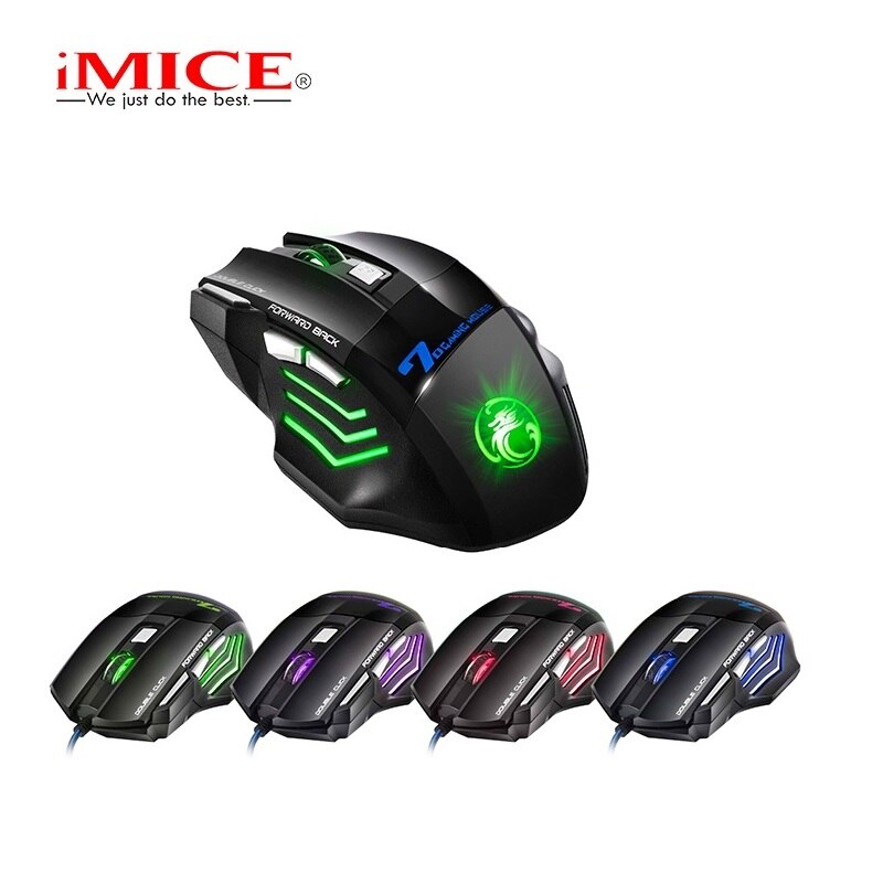 Gaming Combos Keyboard Mouse Earphone 104 Keys Backlit Wired Keyboard 2400DPI LED Backlit Mouse Noise Reduction Earphone for PC