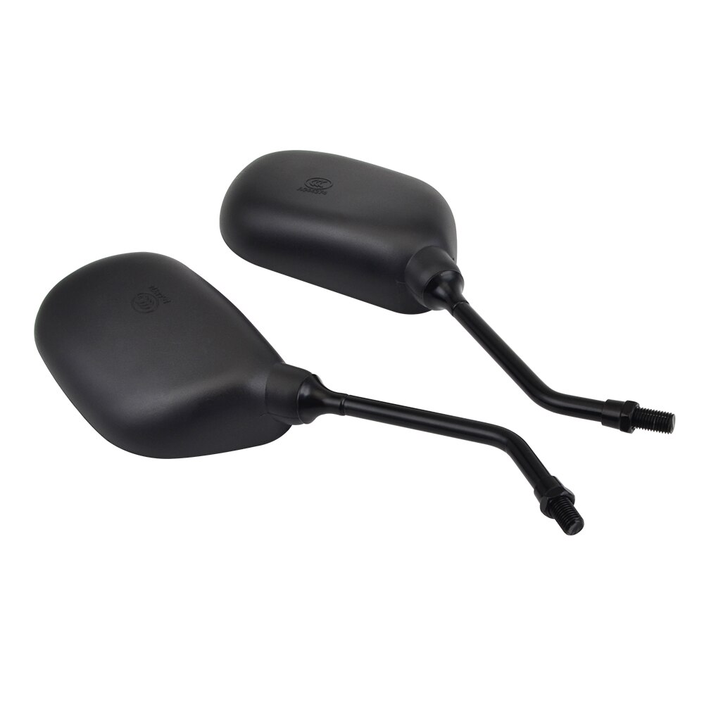 10mm Motorcycle Mirrors for Yamaha YBR125 YBR 125 Screw Thread Left Right Rear Rearview Mirrors