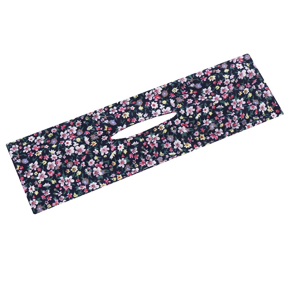 Zręczne kok moda opaska robić jogi kobiety lato wiązane drutu opaski robić włosów druku spinka robić włosów plecionka ekspres robić łatwy w użyciu DIY robić włosów spinka robić włosów: kwiat