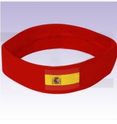 Fascia Bandiera Stampato In Poliestere Hairband di Calcio di gioco del Calcio di Ventole Cheerleading Souvenir 2: P1