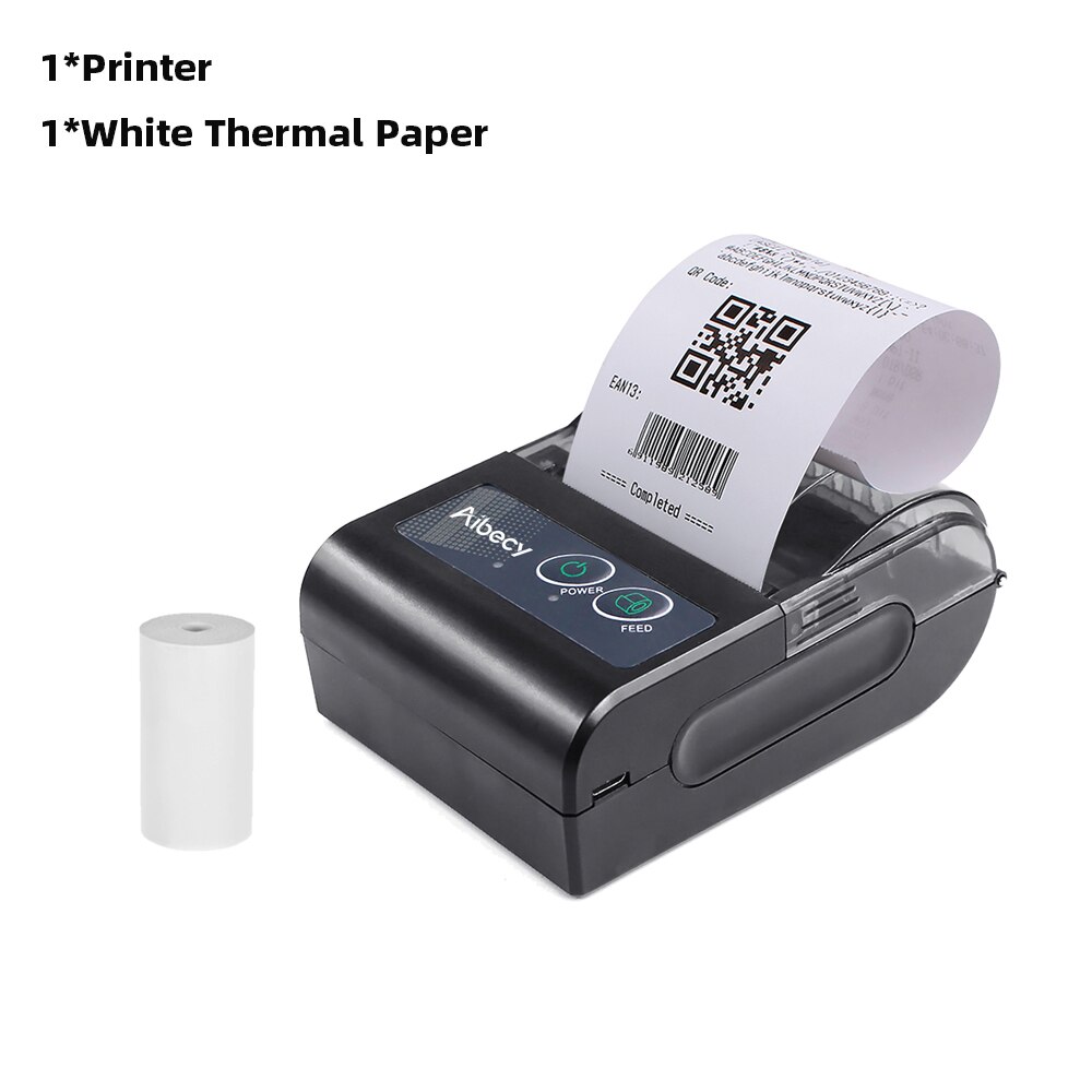 58Mm Bluetooth Thermische Printer Voor Android Ios Windows Draagbare Usb Esc Pos Mobiele Printer Voor Supermarkt Winkel: Default Title