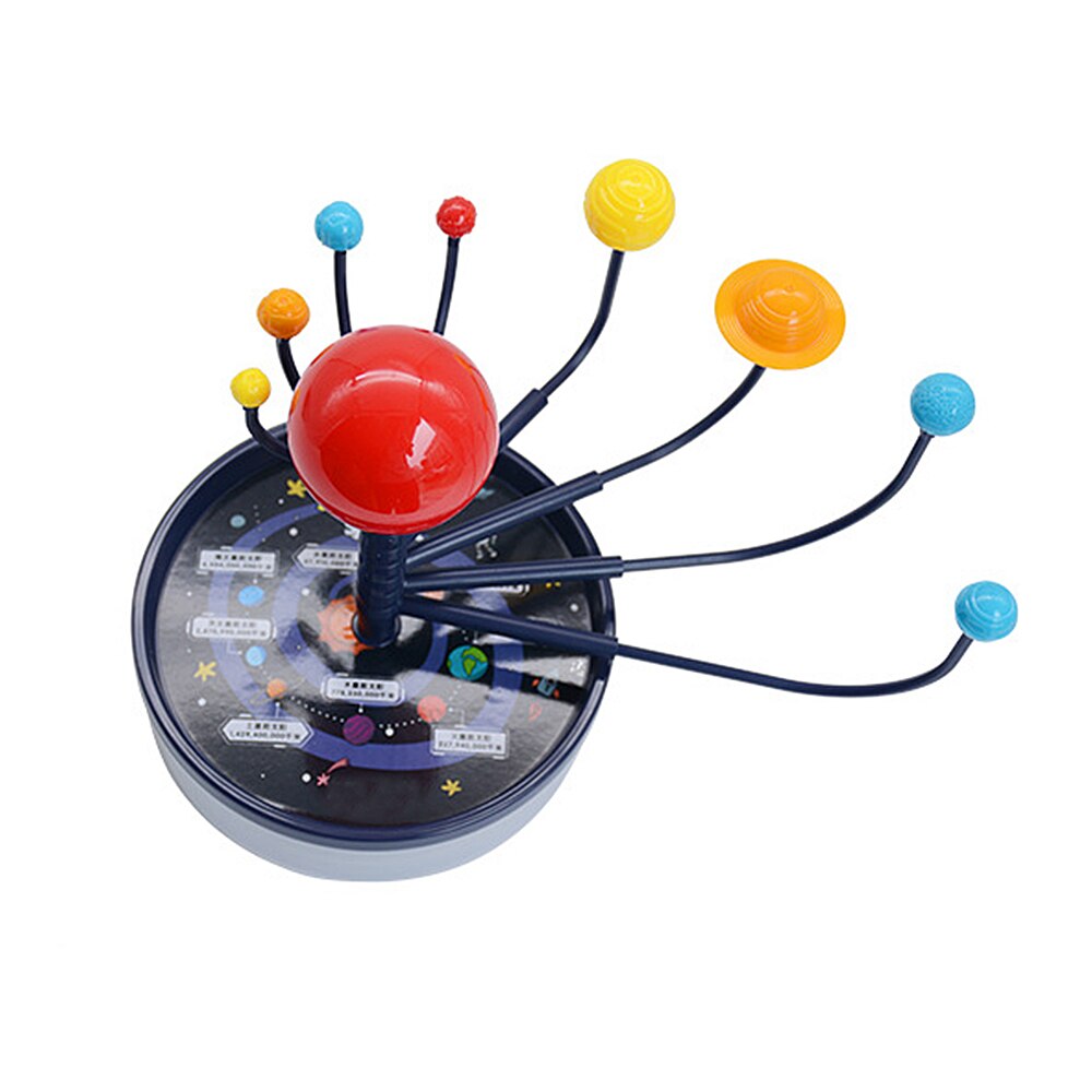 DIY Solar System DIY Eight Planets Science Toys Children Educational Games Planetarium Model Assembling Teaching Assembly Model