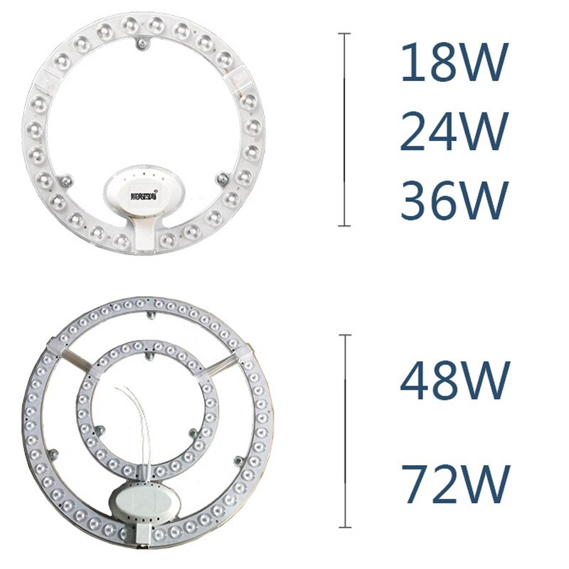 Led Plafond Verlichting Led Plafondlamp Ronde Rtrofit Ring Lamp Gemodificeerde Boord Patch Licht Plaat Lont-Spaarlamp bron Led