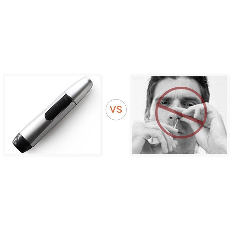 Rechargeable Electric Washable Nose Ear Hair Trimmer & Shaver Clipper