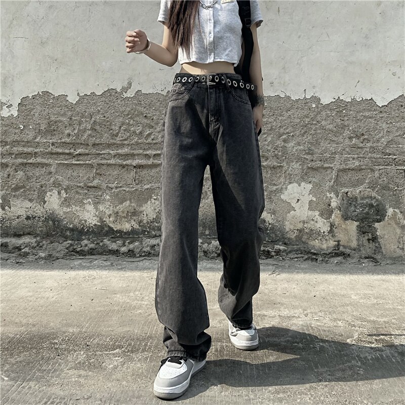 Jnco-Jean Baggy Taille Haute à Jambes Larges Pour Homme Et Femme