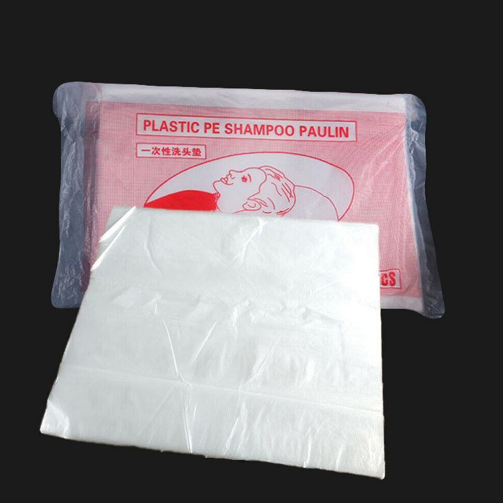 1 rouleau cou à volants rouleau papier coupe de cheveux Salon de coiffure collier accessoire cou couvrant jetable coupe de cheveux collier papier: 100pcs wash hair pad