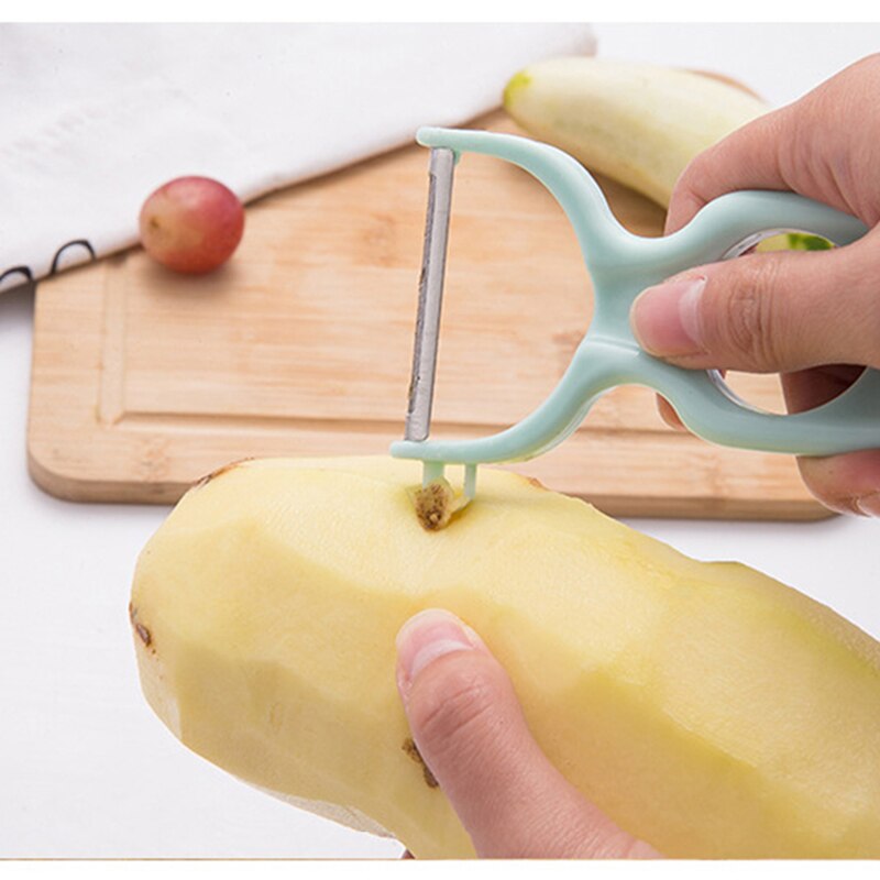 Groente-fruit dunschiller appel meloen wortel plakjes snijder aardappel rasp maatbeker pasta gereedschap schraapmes keuken plastic gadgets