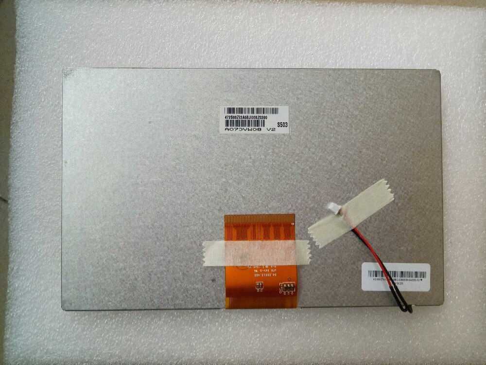 originele Lute Shi A070VW08 V2/7-inch lcd-scherm BYD S6 auto navigatie gewijd interne scherm