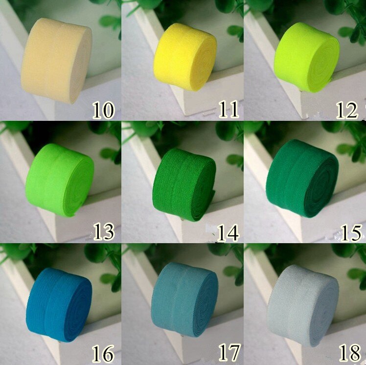 20Meters / Lot 2CM Spandex Bias Binding Elastic trim tape clothes hat craft patchwork seam underwear free ship