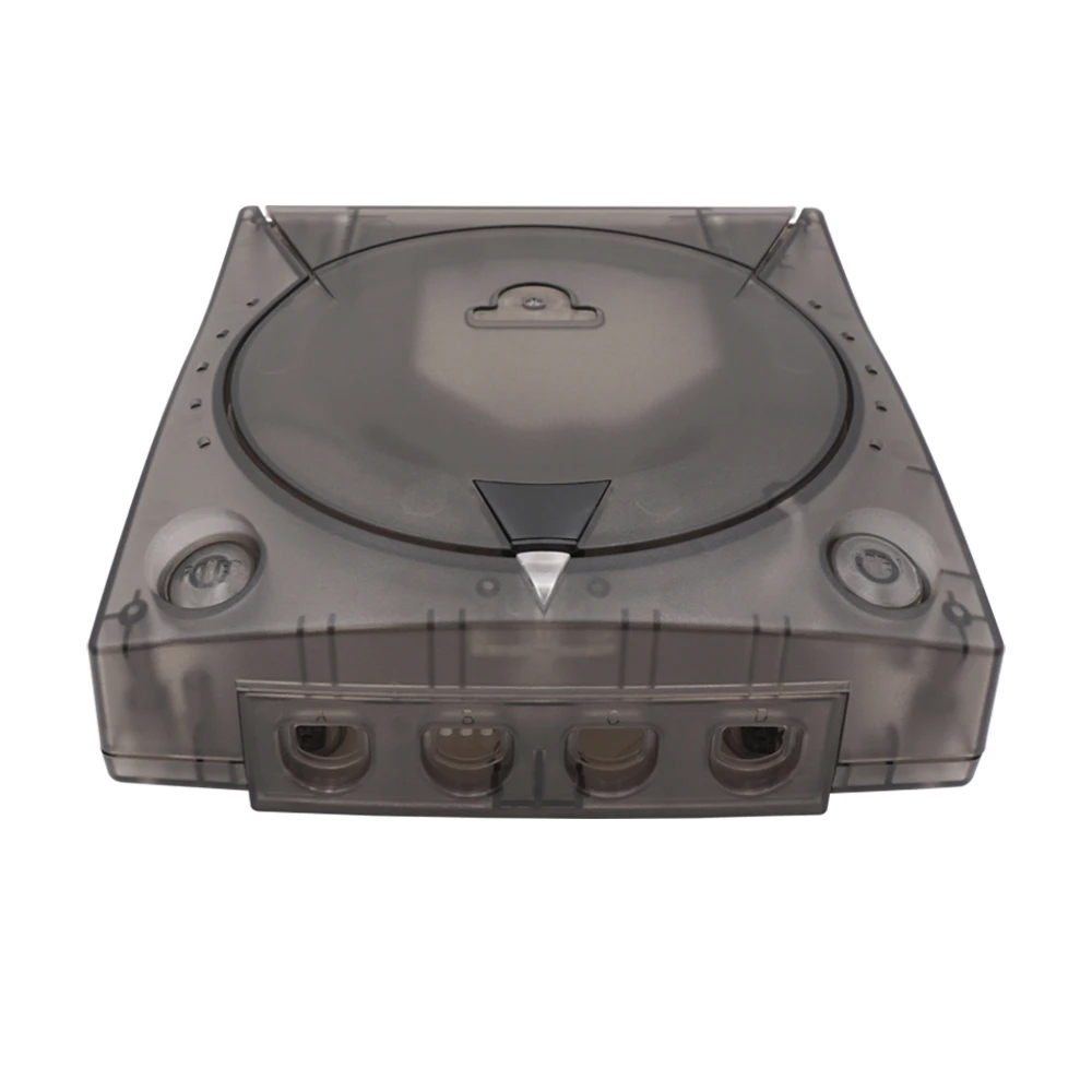 RetroScaler-carcasa de plástico de CC para consola de videojuegos Dreamcast, caja transparente, repuesto: Oro