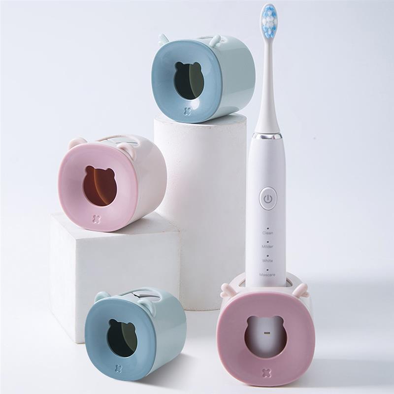 Toothbrush Holder Draining Electric Toothbrush Organizer Wall Mounted Bathroom Storage Holder