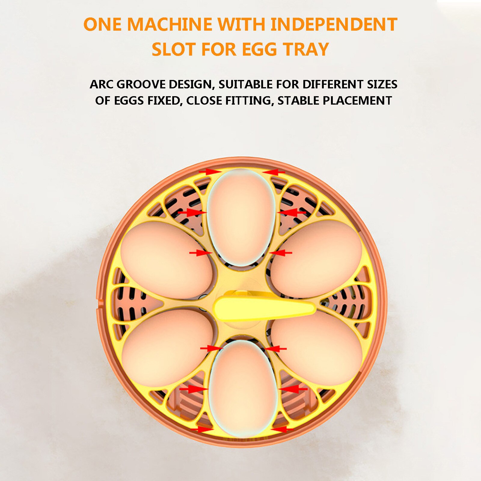 Poultry Hatchery Machine Hatching 7 Mini Brooder Small Chicken Bird Egg Hatchers Incubator for Quail Parrot Duck