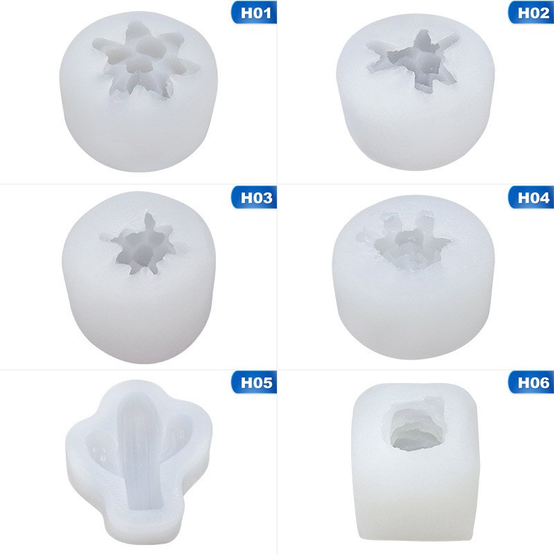 Flower Pot Mold Handmade Craft Clay Molds Multi-function Silicone Pot Mould for Succulent Plants Cactus Planting