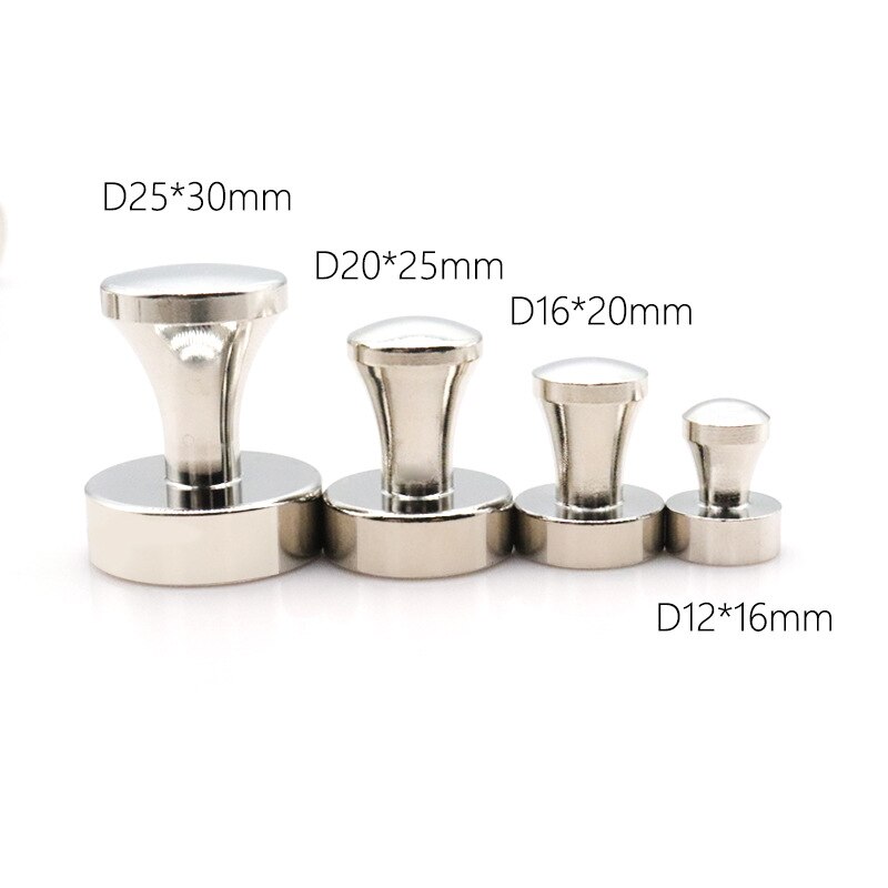 20 stk magneter trykk pinner metall magnetiske trykk pinner magneter kroker oppheng til kjøleskap whiteboard kart kalender hjemmekontor