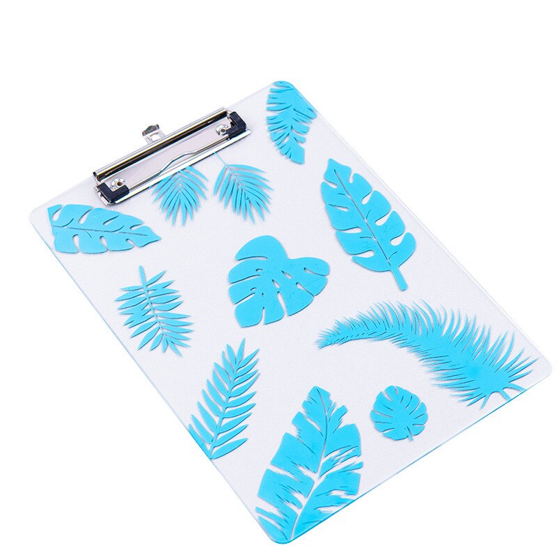 Acryl Klembord Transparante Board Clip A4 Papier Pad Backing Schrijven Map Filing Opslag Document Klem Kantoorbenodigdheden