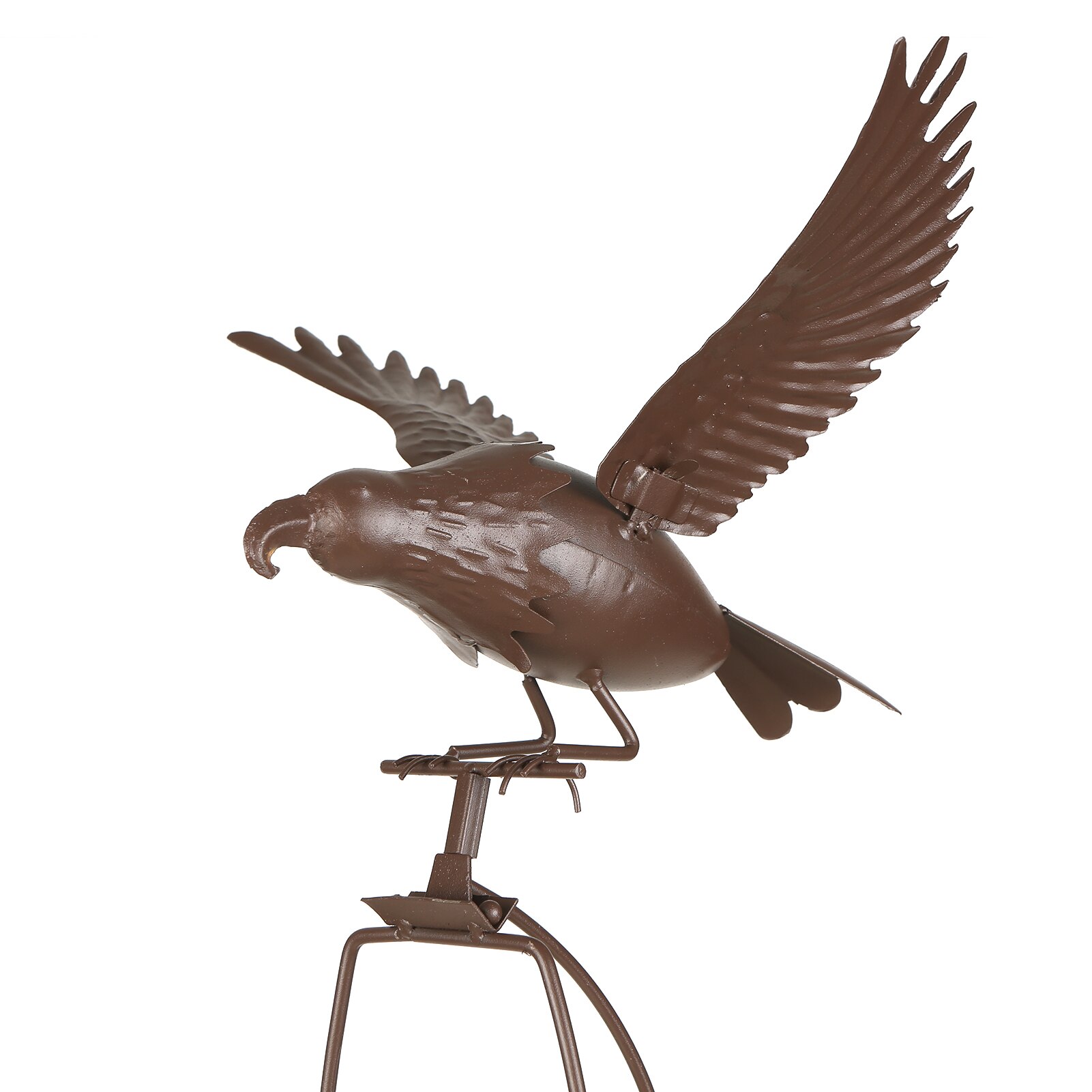 Metal Owl/Eagle Sculpture Decorative Garden Sculpture Backyard Yard Lawn Stake Statue Outdoor Garden Decoration Crafts