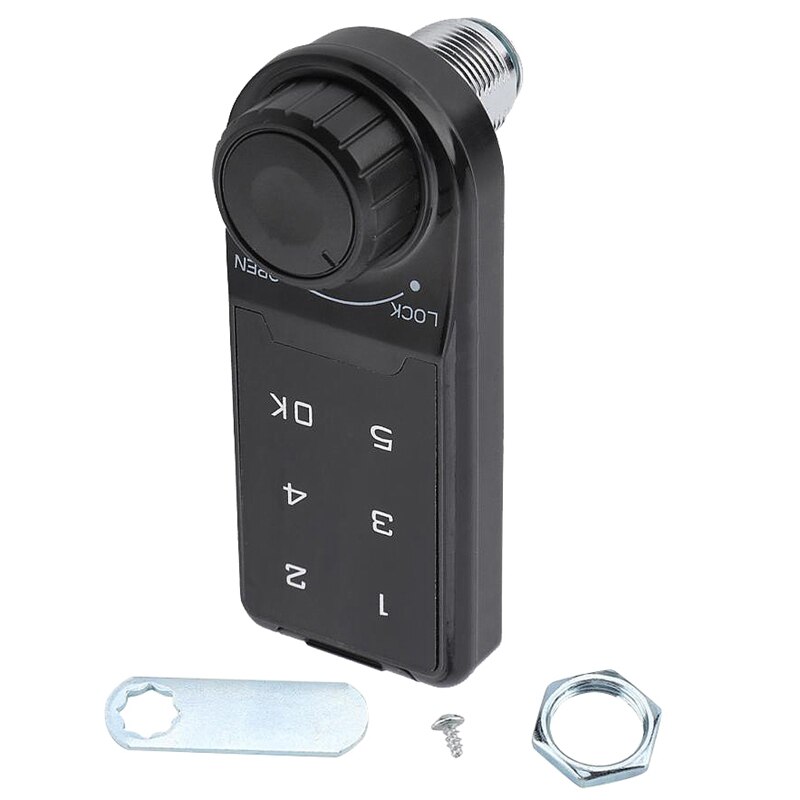Elektronische Kast Slot Druk Toetsenbord Wachtwoord Toegang Lock Digital Security Kast Gecodeerde Locker Voor Toegangscontrole Systeem: Default Title