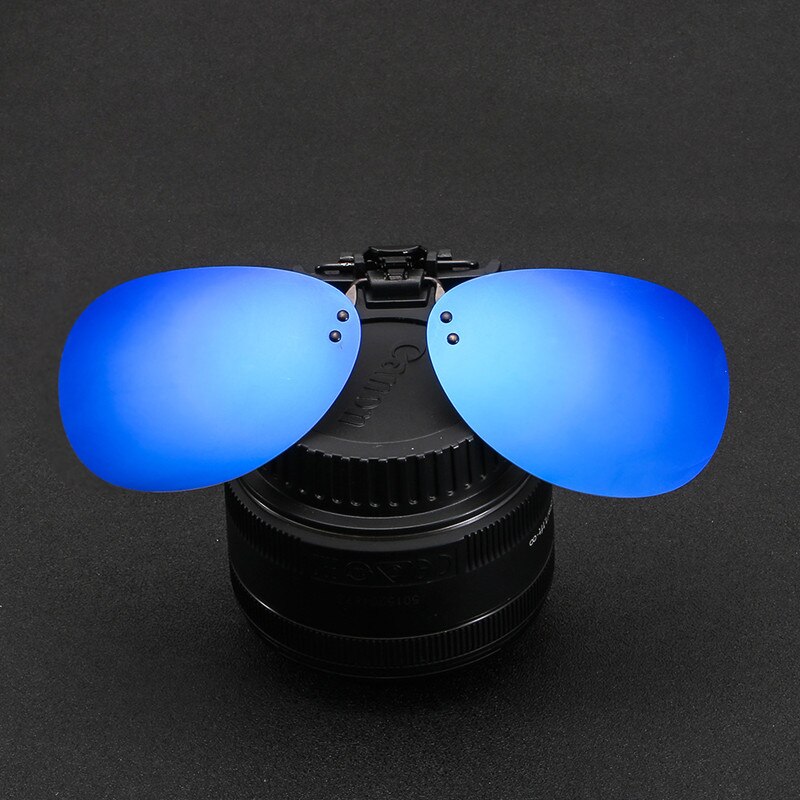 Unisex Polarized Clip On Flap Up Sunglasses UV400 Protection Glasses Men Women Driving Goggle Night Vision Fishing Goggle
