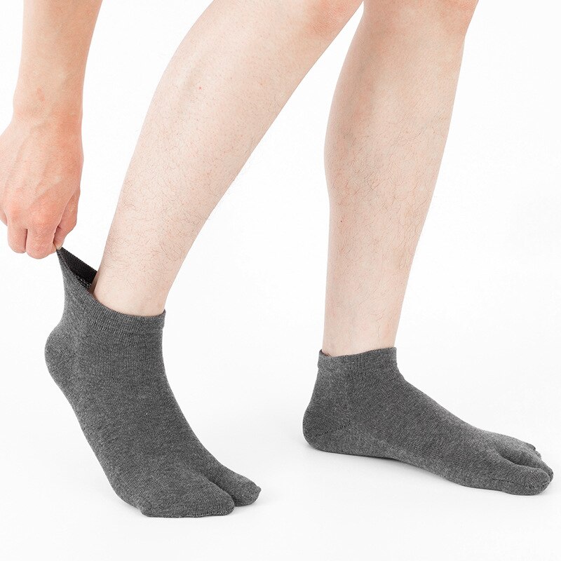 Tongs sandales bout fendu Ninja chaussettes footful hommes kimono pour femme pied doigt coton chaussettes unisexe japonais Kimono tongs