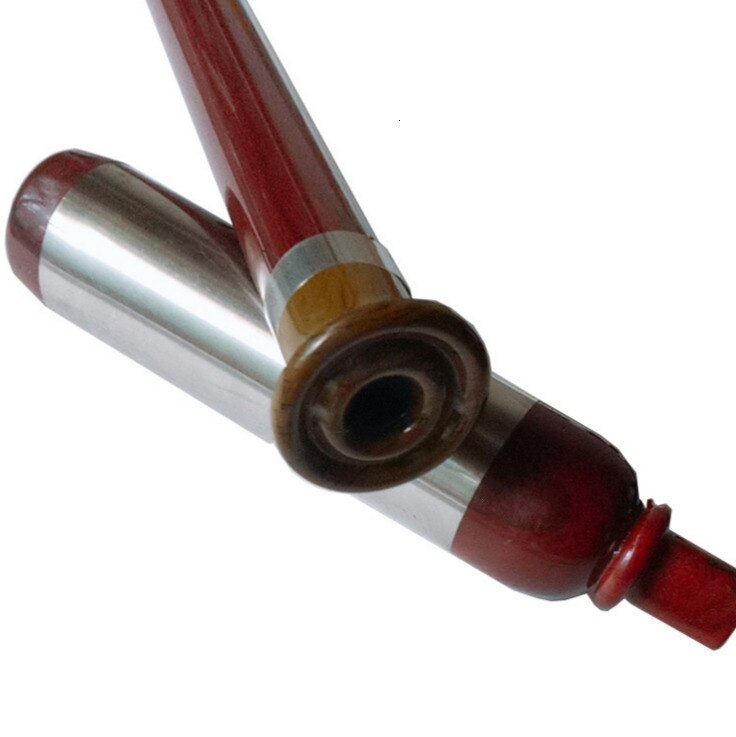 bamboo flute wood tube F G Chinese flute cross section Flauta send leather box