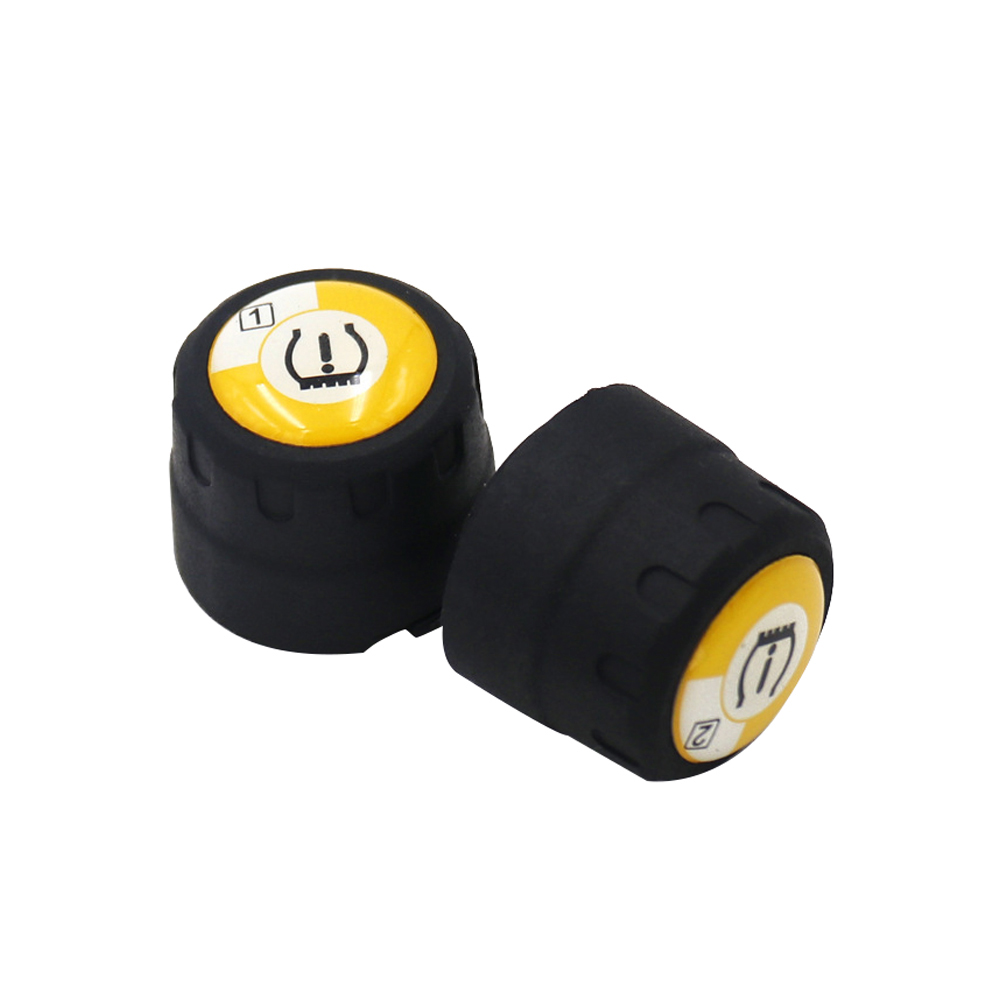 Draadloze  bt 4.0tpms -bandenspanningscontrolesysteemkit met energiezuinige mobiele telefoon-app voor detectie van de bandenspanning van motorfietsen