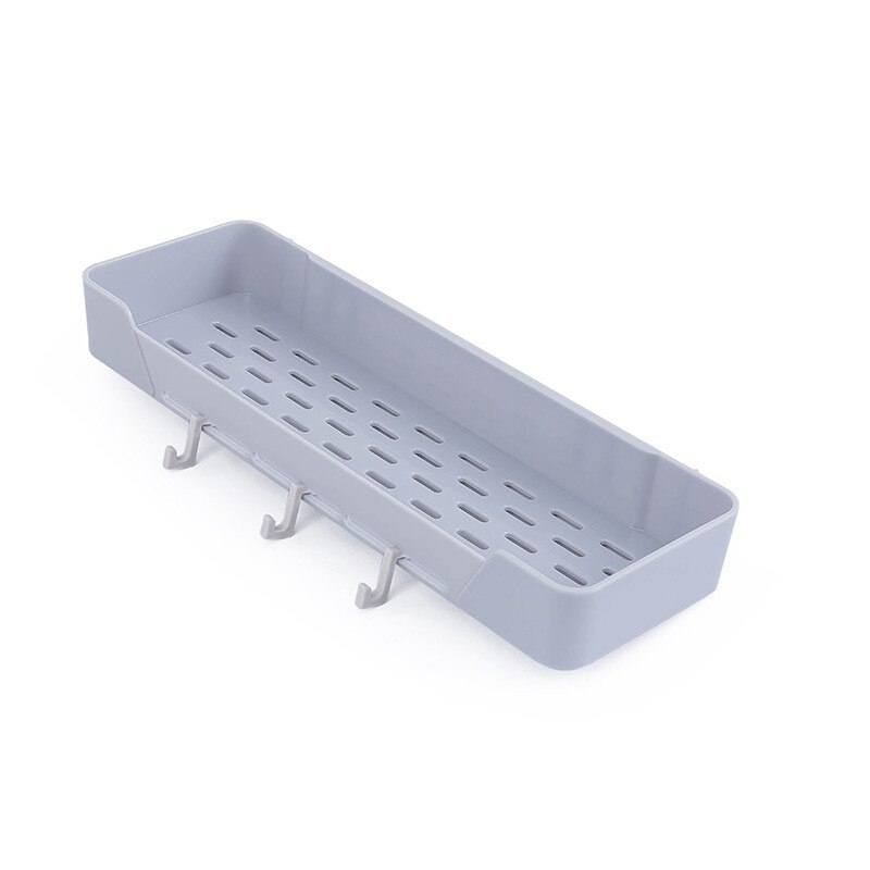 Bathroom Shower Shelf Rack Wall Mounted Shower Shelf Corner Drain Wall Mounted Stainless Steel Basket Storage Rack No Drill