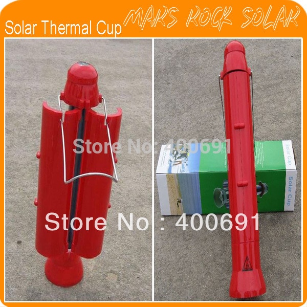 500ml of portable solar kettle with a compass, CE arrpoved