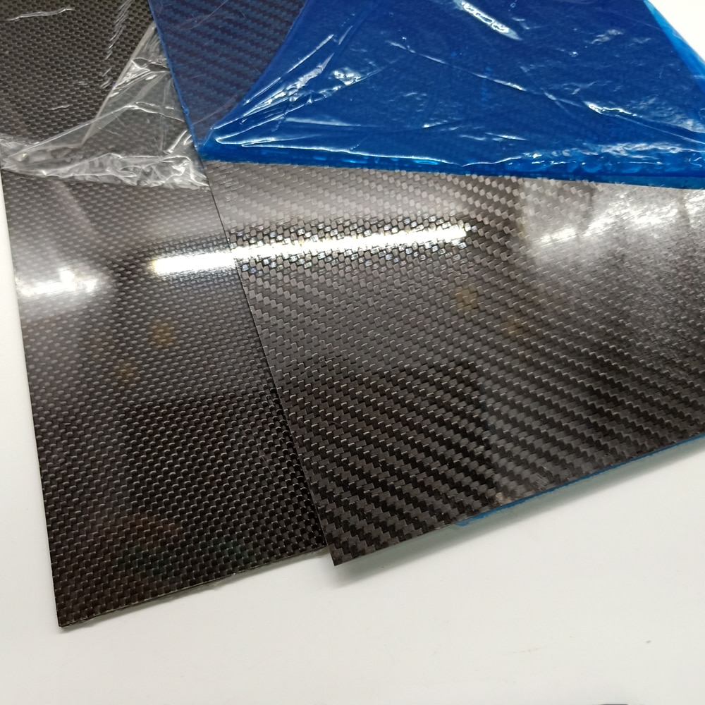 1 PCS 400 mm x 500 mm high composite hardness carbon fibre sheets plates Carbon Fiber Board for aircraft parts model materia