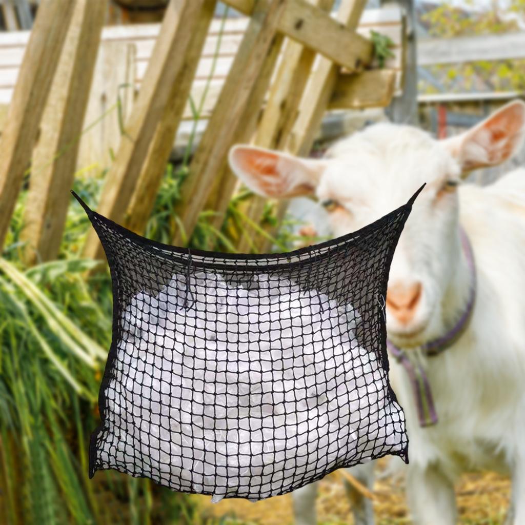 Polyester Horse Hay Net Heavy Duty Woven Mesh Hay Net for Feeding Supplies