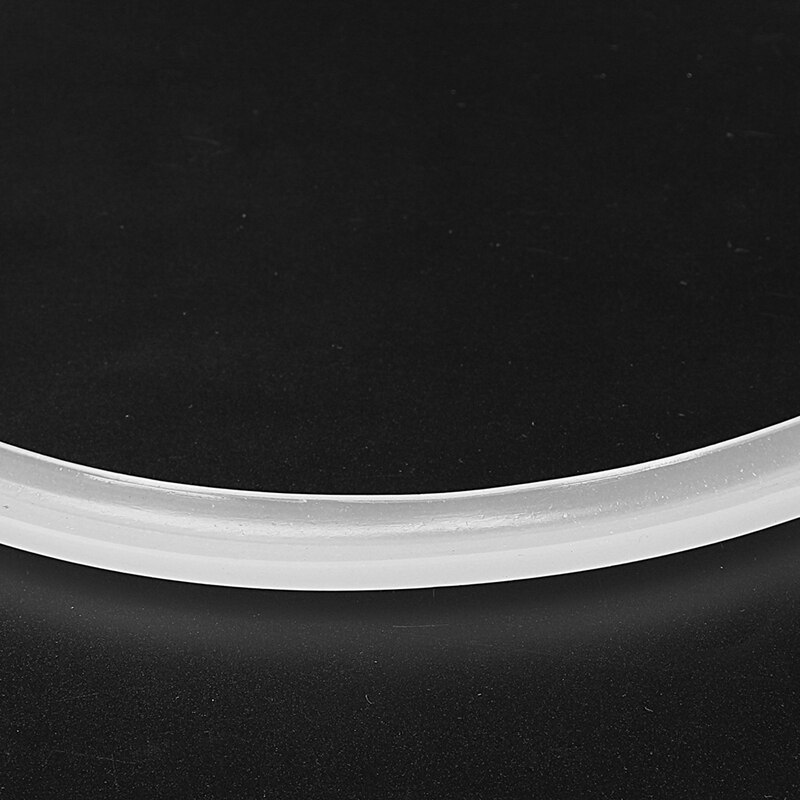 Nueva junta tórica blanca de silicona transparente para olla a presión 20x22 cm