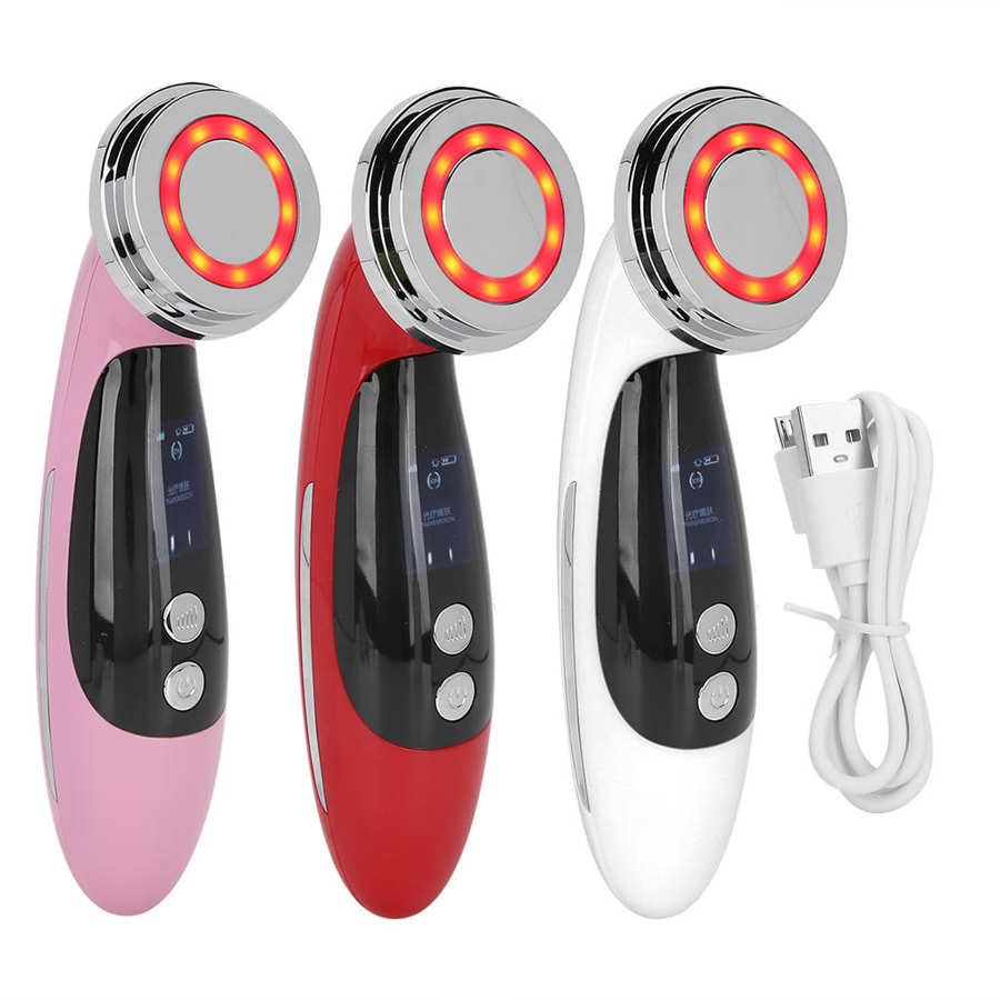 Photon Therapy Light Imports Face Lifting Beauty Massage Machine Skin Rejuvenation Remover Wrinkle Care Device