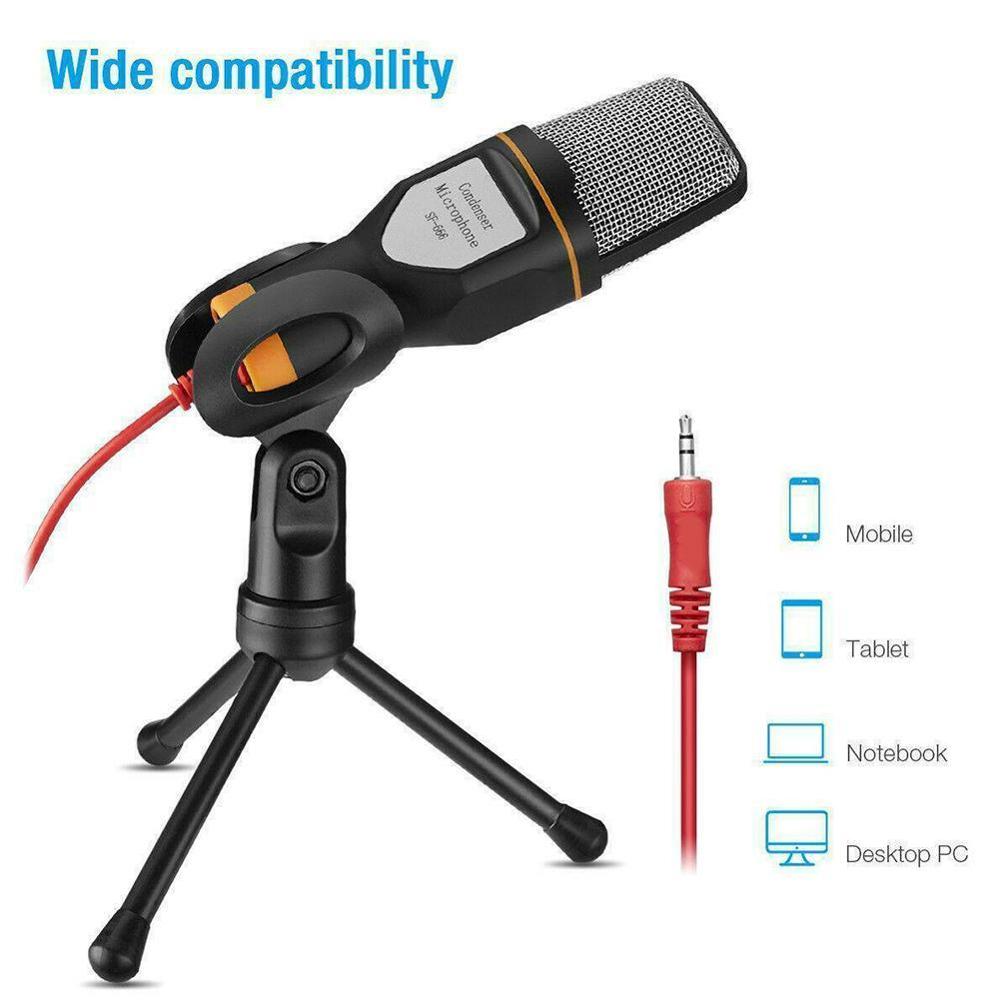 Computer microphone SF-666 Handheld Microphone Sound Studio Microphone Mic For Computer Chat PC Laptop Skype MSN