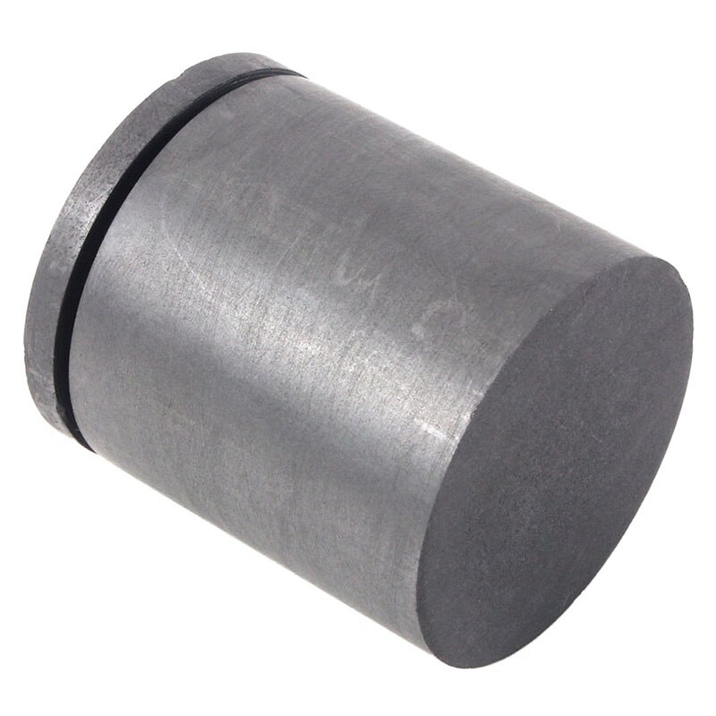Hoge Zuiverheid Grafiet Smeltkroes Gieten Met Deksel Deksel 40*40Mm Voor Silver &amp; Black