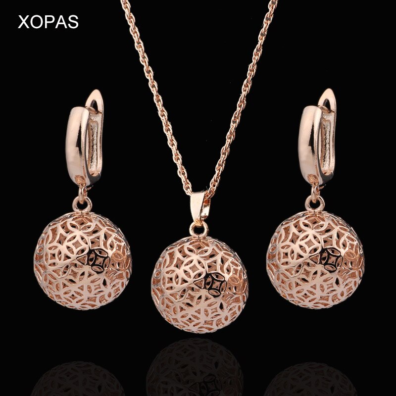 Brincos femininos, novo brinco fofo unissex esculpido ouro rosa brincos pendurados joias fashion festa de casamento conjunto de: Default Title