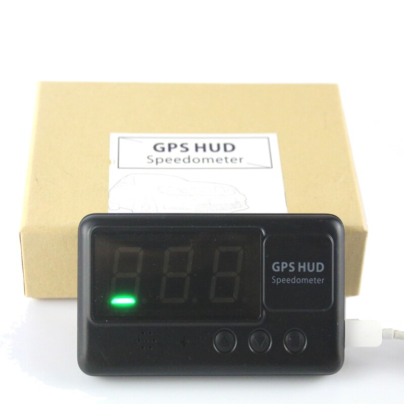 C60 car HUD gps Speedometer Head Up Display KM/h& MPH Overspeed Warning Windshield Project Alarm Head-up display Vehicle