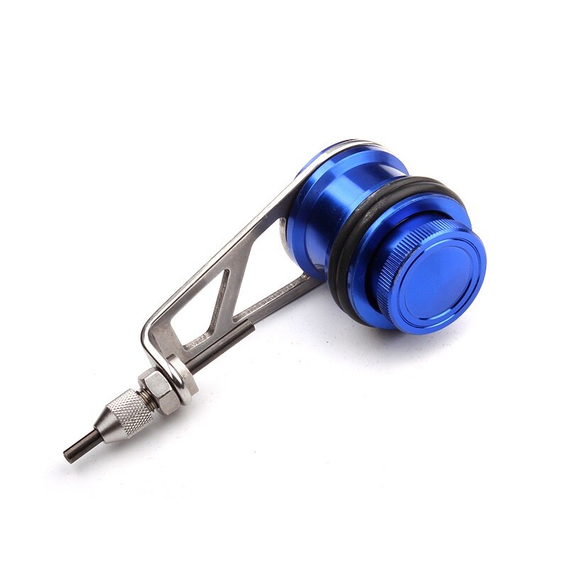 KNOT ASSIST KNOTTING MACHINE GT KNOT MACHINE FISHING TOOL winder fishing bobbin knotter: Blue
