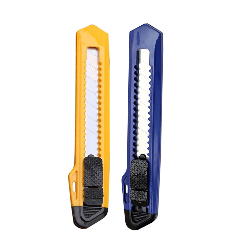 2Pcs Telescopic Paper Cutters Anti-rust Letter Cutters Portable Stationery Supplies